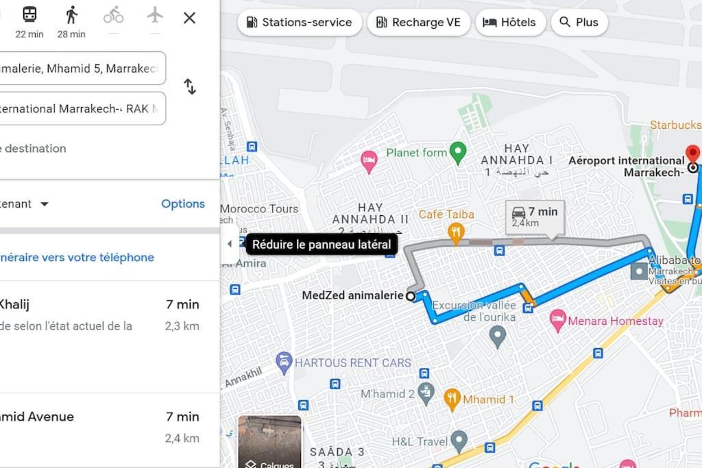 Appartement 7 Min De L'Aeroport De Marrakech مراكش المظهر الخارجي الصورة