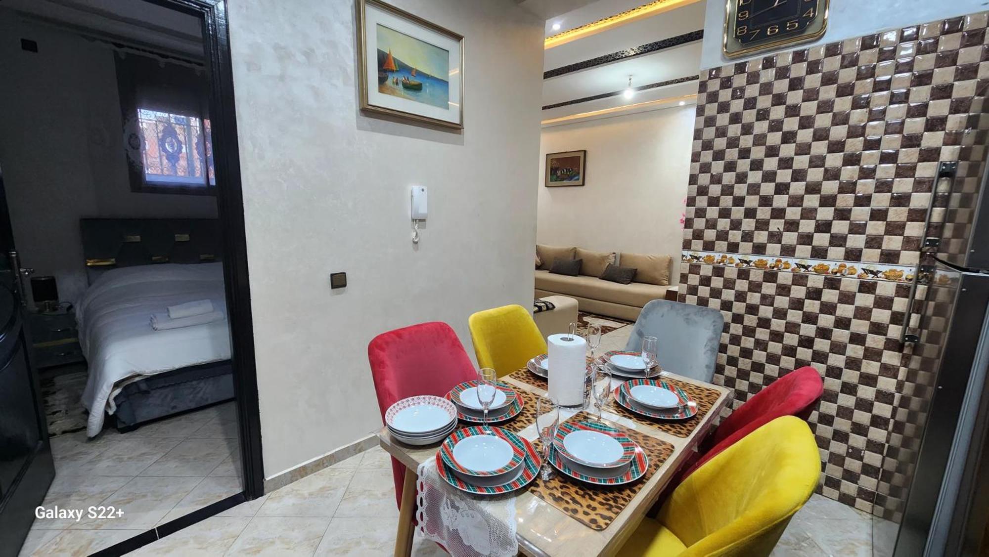 Appartement 7 Min De L'Aeroport De Marrakech مراكش المظهر الخارجي الصورة