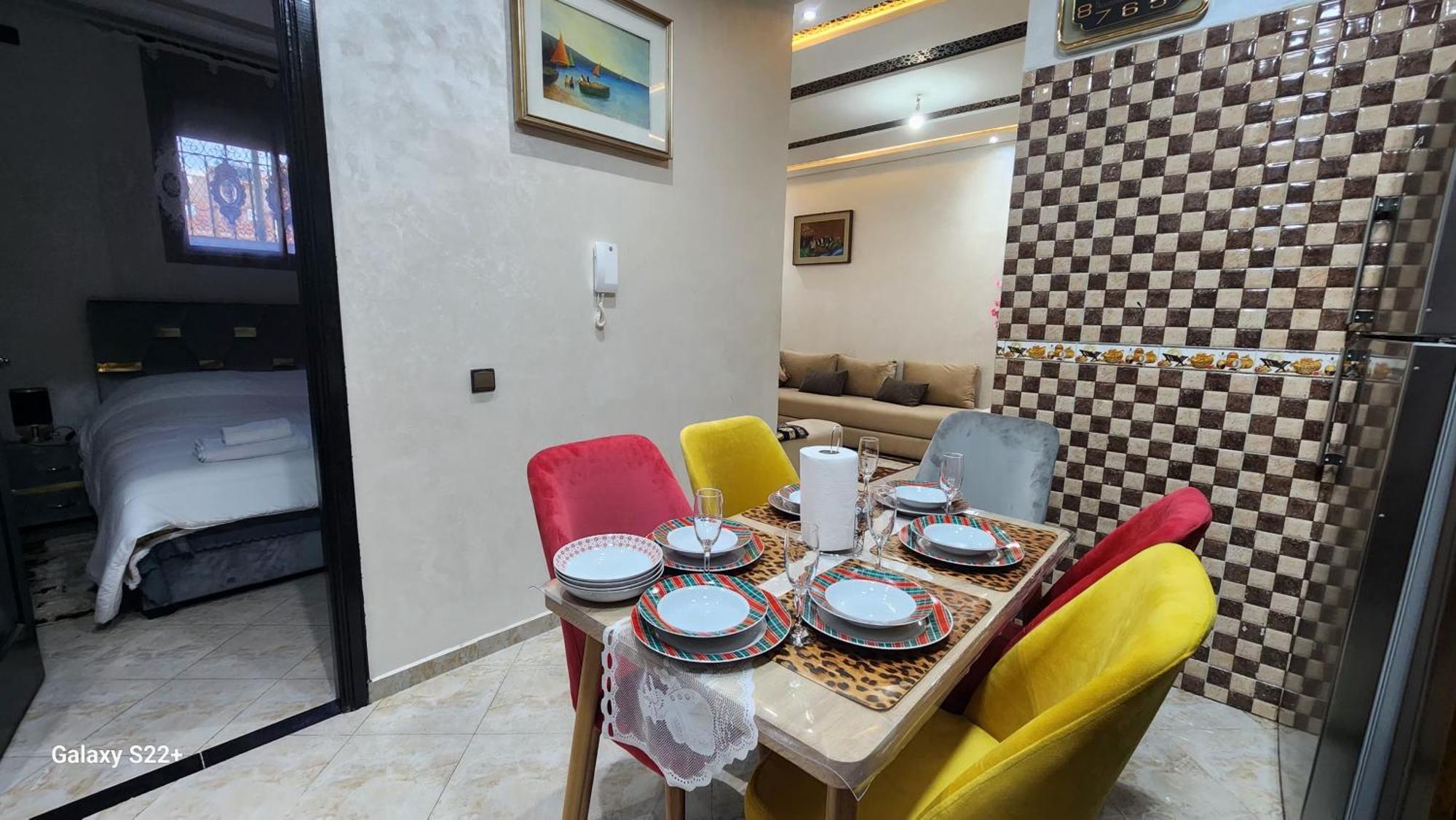 Appartement 7 Min De L'Aeroport De Marrakech مراكش المظهر الخارجي الصورة