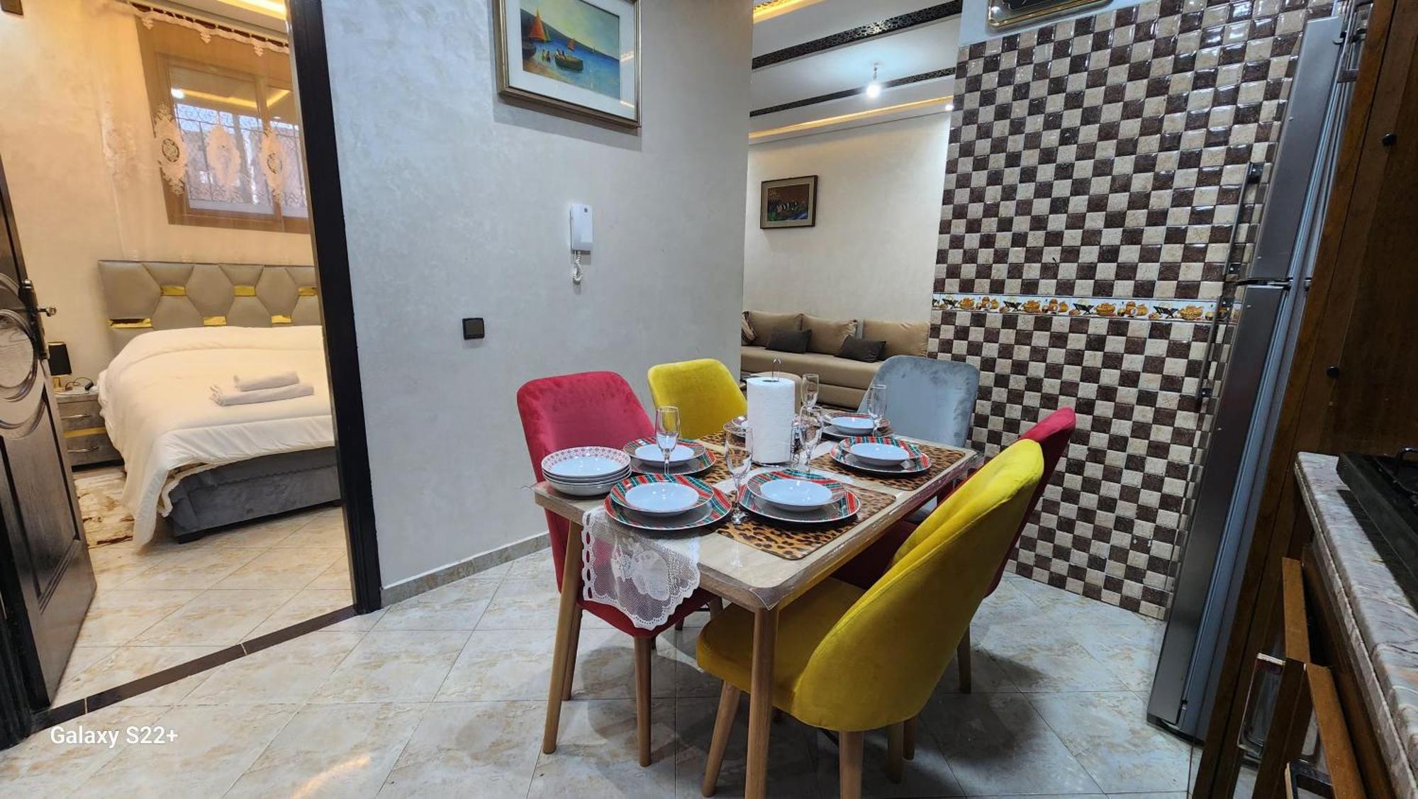 Appartement 7 Min De L'Aeroport De Marrakech مراكش المظهر الخارجي الصورة