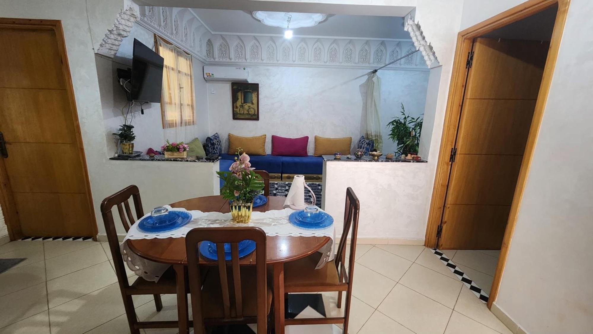 Appartement 7 Min De L'Aeroport De Marrakech مراكش المظهر الخارجي الصورة